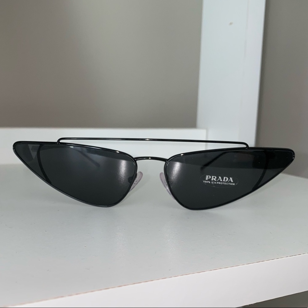 Prada Women’s Black Fashion Cat Eye SPR36U 68mm